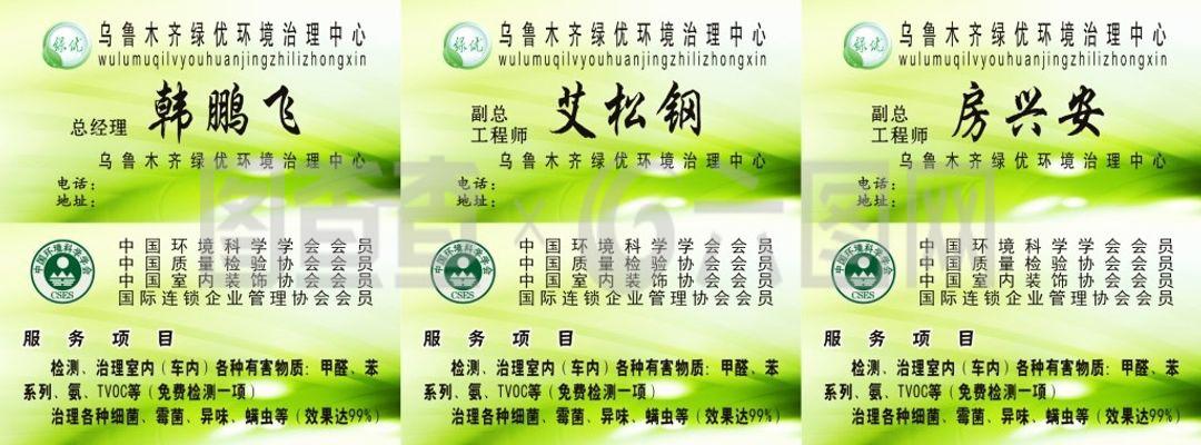 環境治理名片