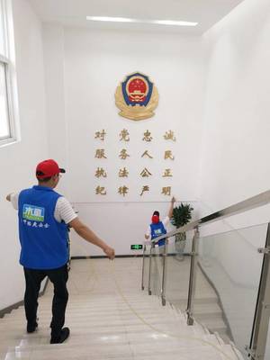武漢除甲醛案例-江漢區民權派出所
